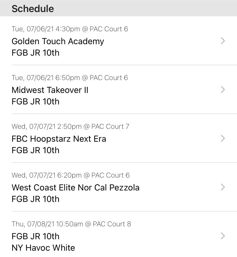 So excited to play again with <a href="/FGBvsEveryone/">@FGBvsEveryone</a> / South Beach Elite. I will be playing on FGB JR 10th in Indianapolis. Check out my schedule!! See you there!!