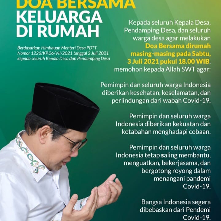 Husnah64616596's tweet photo. Mari kita berdo'a bersama demi keselamatan bangsa
#pendampingdesa
@halimiskandarnu
@taufikmadjid71
@yusradaridesa
@zainimustakim
@robbybule81
@candragp19
#TPPMuba
#TPPSumsel
#TPPLAIS https://t.co/sfloTj7ZCW