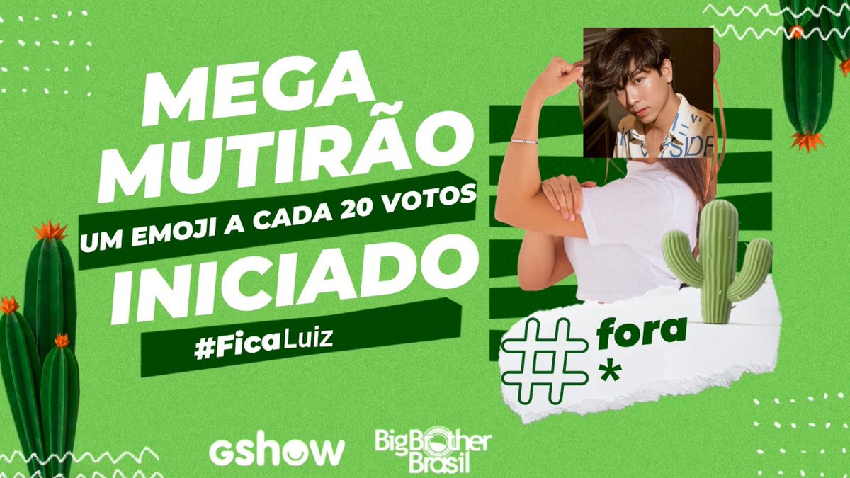 FanbaseLuiz's tweet photo. 🚨💥 COMEÇOU O MEGA MUTIRÃO #FICALUIZ 💥🚨

👉🏻 A cada 20 VOTOS que você der, comente esse emoji: 💋 nesse tweet.

⏰ INÍCIO: 21H
FINAL: 23H

❌ O voto é para ELIMINAR, VOTEM! 

💪🏻 Foco apenas na VOTAÇÃO!!! 

📱 Link: [ https://t.co/A2ZwACUnp8 

#TEAMLUIZ #BIGBLBRASIL https://t.co/3i2hc6Tm7c
