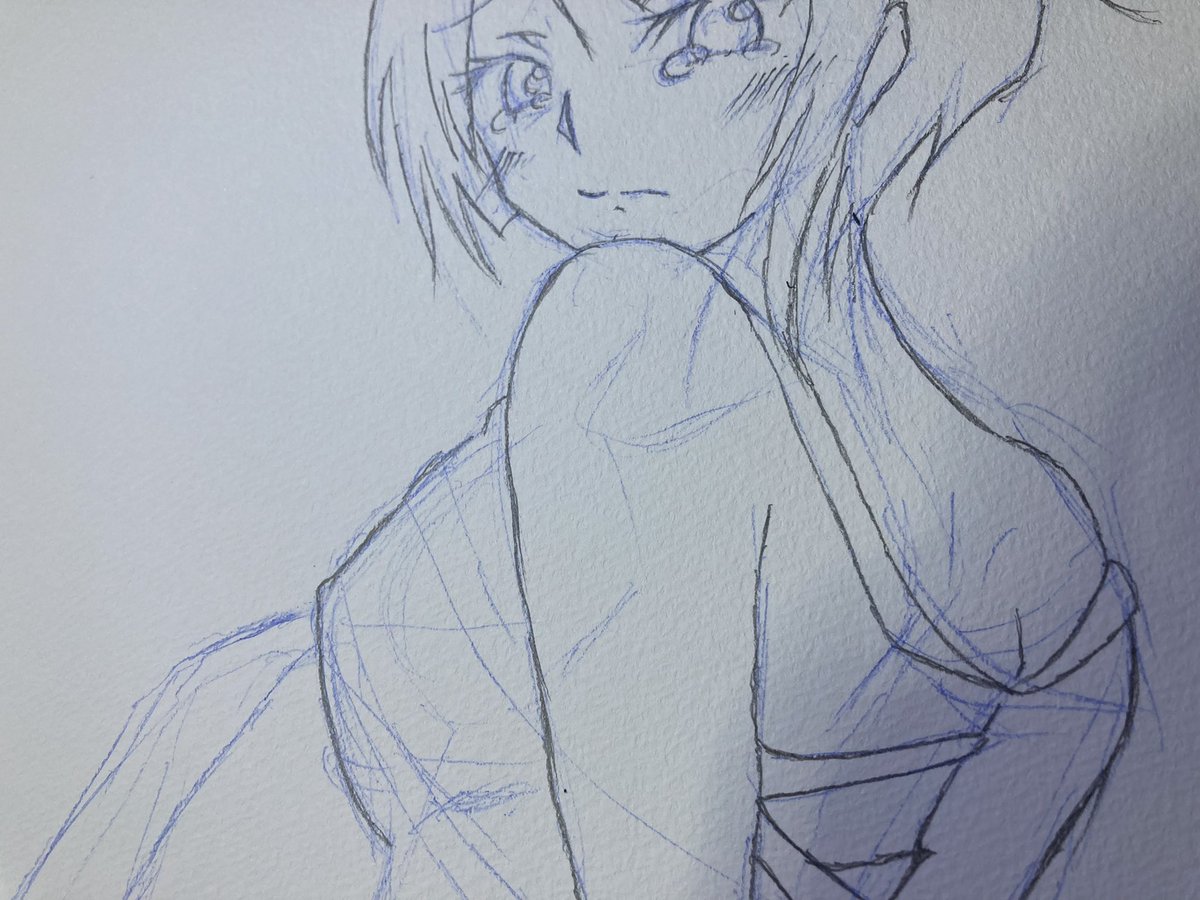 @yolco_014 自分も先輩の事ほんと好きです(直球)☺️✨
元の絵が完成されたものだったので段取りはサクサク進みました
若干頭身あげたのと画用紙の幅の都合で全体が映えるようにちょっぴり背景は変えさせて頂きました(かすみんBOXは出来心)
喜んで頂けたなら嬉しいです☺️