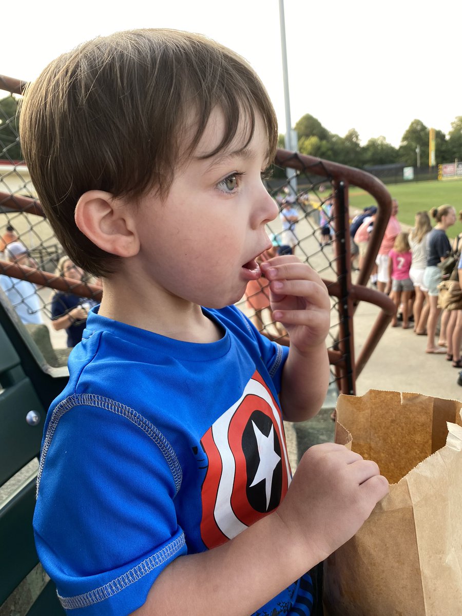 Liam’s first ballgame!