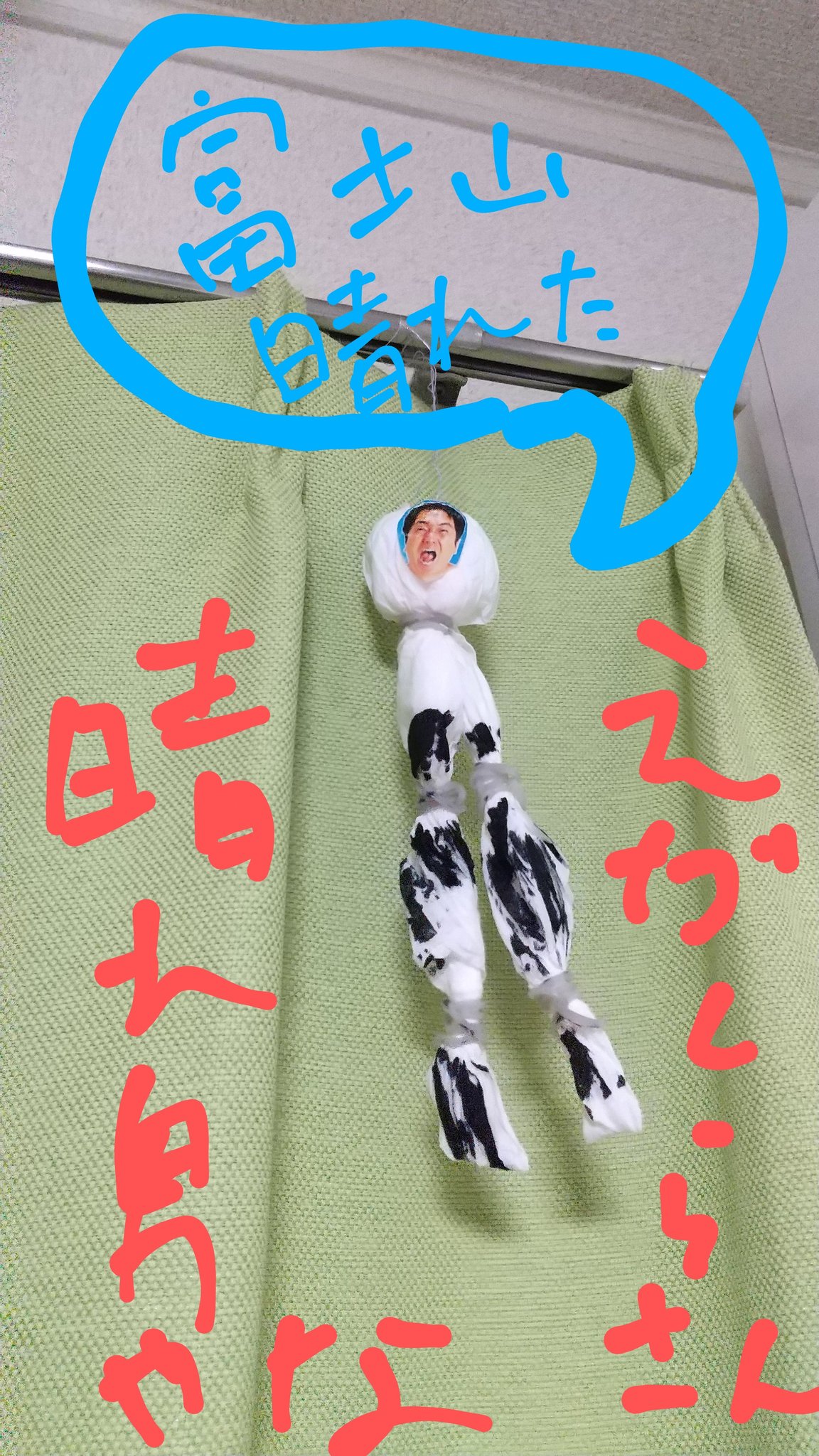 Twitter 上的 海産物 富士山の天気とエガちゃんねる一行の無事はこの子に託して仕事いきまーす 江頭さんの潜在能力を私は信じてるから心配はしてない 大丈夫だ エガちゃん 江頭 エガちゃんねる T Co 59h5ls6rq2 Twitter