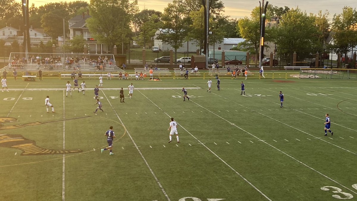 FCBuffalo's tweet photo. First FCB sub is Mack Roach for Colin OโKeefe, 1-1 65โ https://t.co/YhATbsFffQ