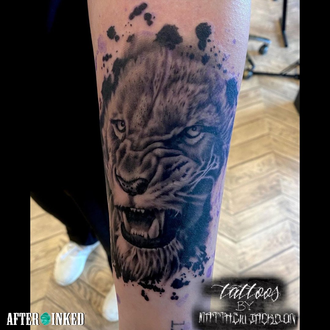 AfterInked's tweet photo. Happy Caturday. The power of the felines #HappyCaturday #Caturday #Cats #CatTattoos #afterinked #proudusers #formulatedforperfection #afterinkedeveryday #tattooaftercare #piercingaftercare #inkseal #npj #vegan #cat #lion #tiger #puma #phanter #chita #mattjacksontattoos https://t.co/rOSoJ2NZ4w