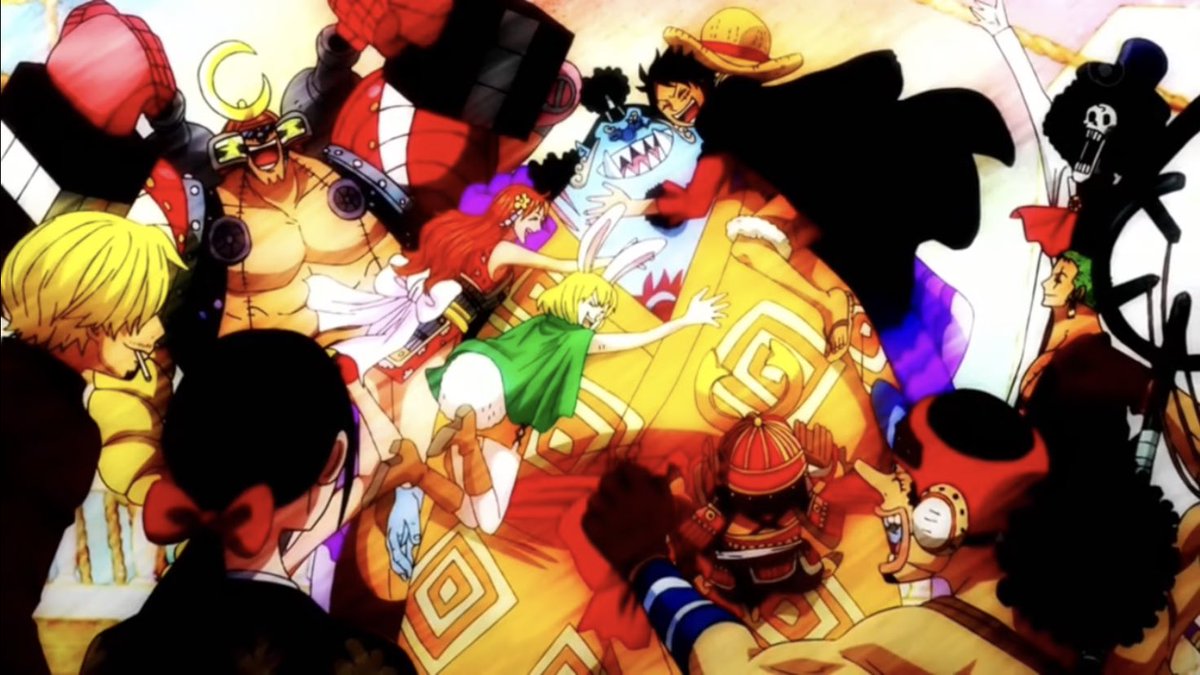 Log ワンピース考察 この一枚絵だけ見たら キャロットも 麦わらの一味 入りしてるみたいよね