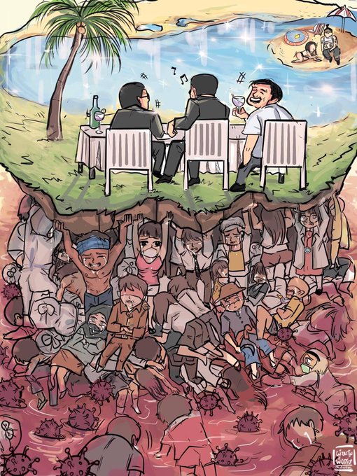 ภาพวาดที่บอกความจริงทุกอย่าง แต่สิ่งที่ไม่เคยเปลี่ยนก้คือ สลิ่มก้ยังคงเป็นสลิ่ม #ม็อบส้นตีนฝ่ายค้านก็ส้นตีน<a href="/tag/%E0%B8%A1%E0%B9%87%E0%B8%AD%E0%B8%9A%E0%B8%AA%E0%B9%89%E0%B8%99%E0%B8%95%E0%B8%B5%E0%B8%99%E0%B8%9D%E0%B9%88%E0%B8%B2%E0%B8%A2%E0%B8%84%E0%B9%89%E0%B8%B2%E0%B8%99%E0%B8%81%E0%B9%87%E0%B8%AA%E0%B9%89%E0%B8%99%E0%B8%95%E0%B8%B5%E0%B8%99"class="tags">#ม็อบส้นตีนฝ่ายค้านก็ส้นตีน</a>