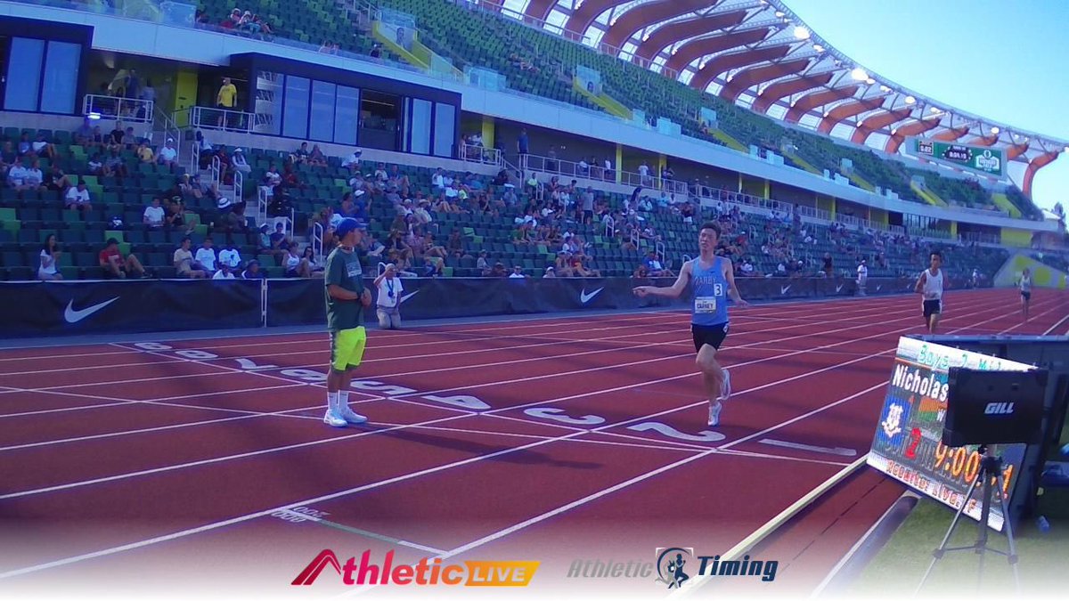 Sean is an All-American!!!! He takes 6th at Nike outdoor nationals!