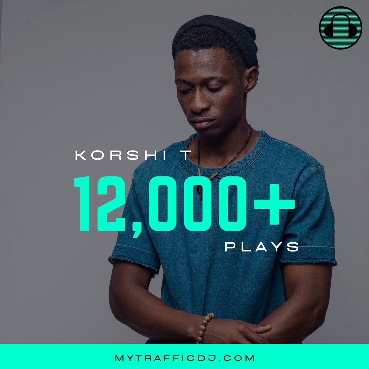 mytrafficdj's tweet photo. @korshi_t just crossed 12,000 plays #TrafficDJ #AfterZero #Magic #High https://t.co/9ixi3KHEYM