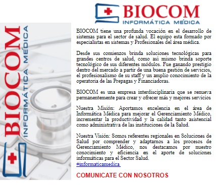 BIOCOMarg's tweet photo. @BIOCOMarg @HL7LATAM #IM #informatico #HL7 #FHIR #SMS #TURNOS #HISTORIASCLINICAS #Telemedicina #interoperabilidad #informaticamedica para #Instituciones de #Salud Contactanos en https://t.co/LWGkv6HBTs Phone +54 11 4787-0047 info@biocom.com
Facebook https://t.co/LmJGsbX6b4 https://t.co/YHX4JW6brQ