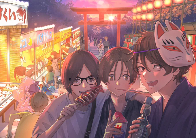 ぼくらのワルツ【34】(番外編)

夏祭り(弟s)

#ぼくらのワルツ 