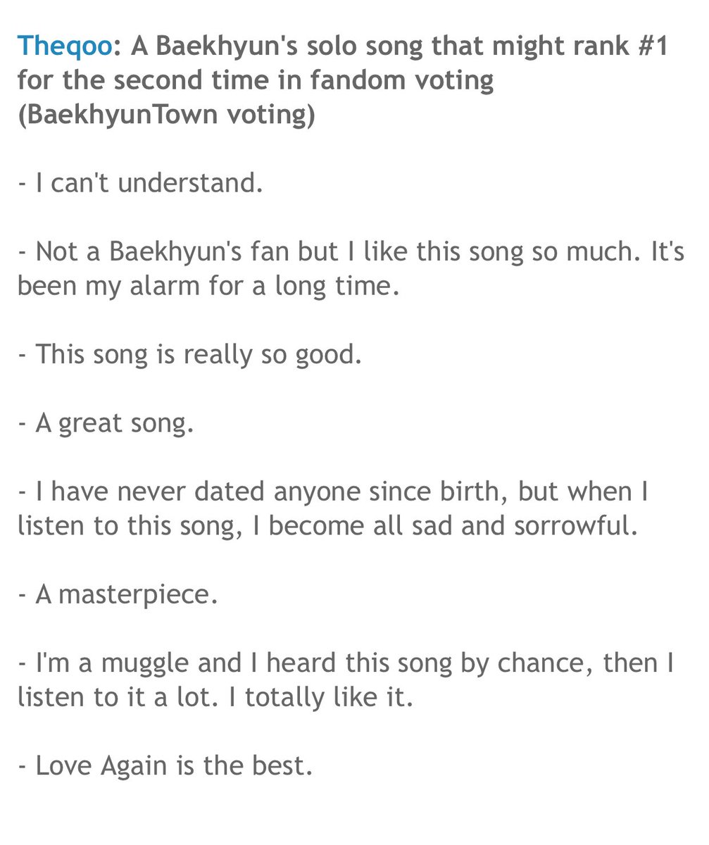 knetsonbaekhyun's tweet photo. [Theqoo] TIME chose Bambi as one of the best Kpop song in 2021 + A #BAEKHYUN’s song that never disappoints

@B_hundred_Hyun #백현 https://t.co/ENyAUMb8ry