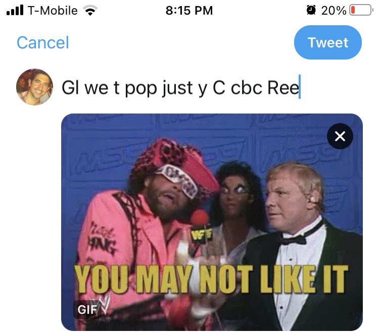 So proud of my 2-yr old. 

In one 20-minute car ride home, she managed to pull off:
- 1 stolen daddy phone
- 2 random Retweets
- 1 Like
- and 1 drafted tweet with a Macho Man Randy Savage gif

Watch out Twitterverse…she’s the next big thing!