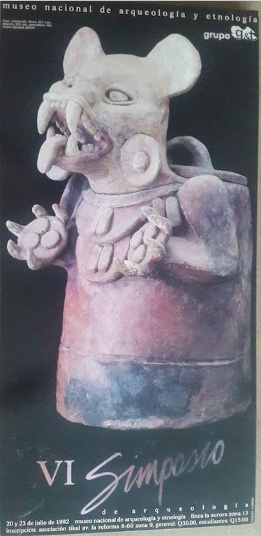 Poster del Simposio VI, 1992