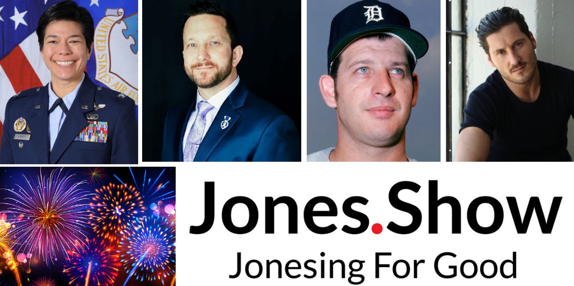 randallkjones's tweet photo. My #July4th #JonesingForGood #BestOfPodcast Special!
1. #ValChmerkovskiy loves his country:
https://t.co/QltAFDS9P0
2. #Baseball's #MickeyLolich: https://t.co/6lWcVQVnHo
3. Retired #USAF pilot #MoBarrett: https://t.co/2fgeEerGWw
4. @wwp's #JeremiahPauley https://t.co/f45rx67O7r https://t.co/LAkcLEbnaj