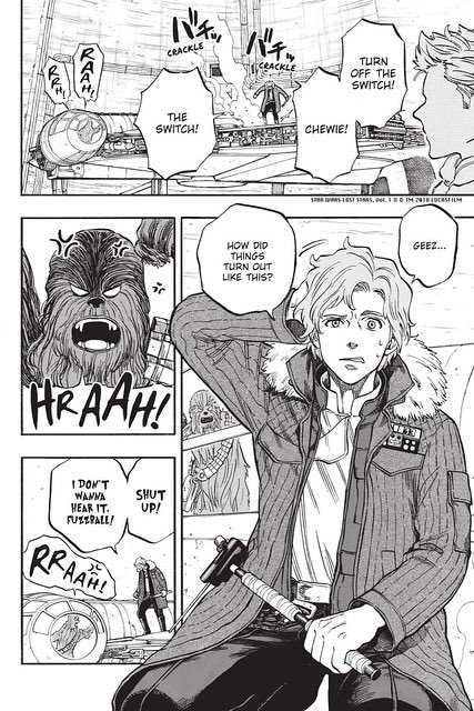 star wars and anime/manga have been the perfect match in my mind since the manga adaptation of "lost stars" illustrated by yusaku komiyama 