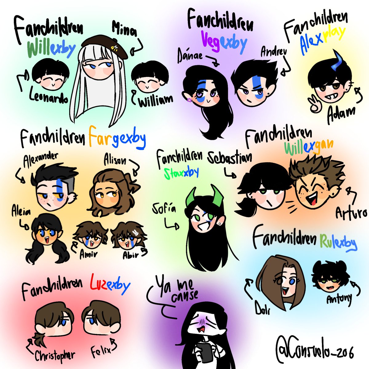 Les muestro un poco de mis fanchilds de alexbowl que tengo planeados andjskf les iba a mostrar otros de distinyos ships pero ya me cansé /suelo