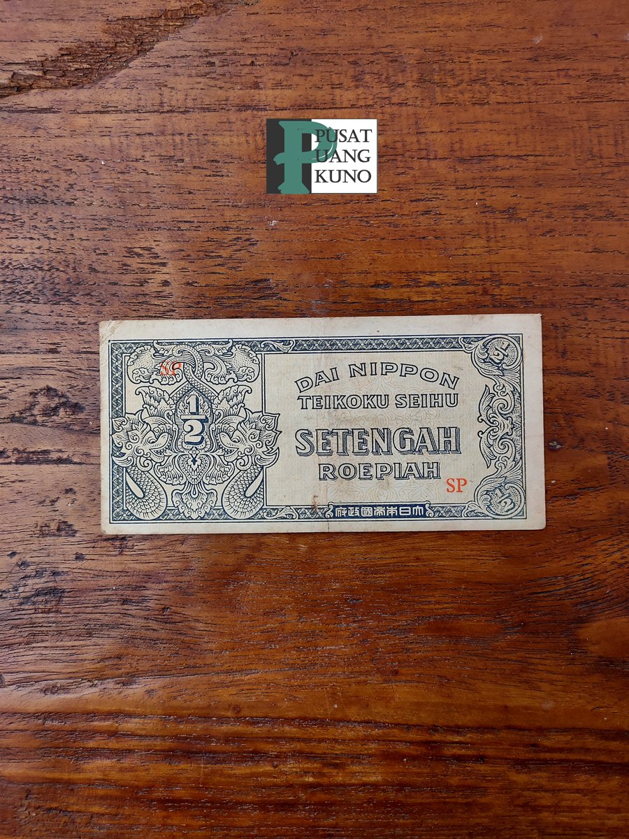 pusatuangkuno's tweet photo. Code : 123UK
Uang kuno kertas 1/2 Rupiah tahun 1943 Dai Nippon Teikoku Seihu
Bergambar 2 Naga dan Nominal harga

Kondisi: (sesuai foto)
Harga : 195.000

Jika berminat dapat langsung order
Tinggalkan chat atau pesan jika ada pertanyaan

Kontak dapat menghubungi WA : 081357332202 https://t.co/NYVlQ03sDL