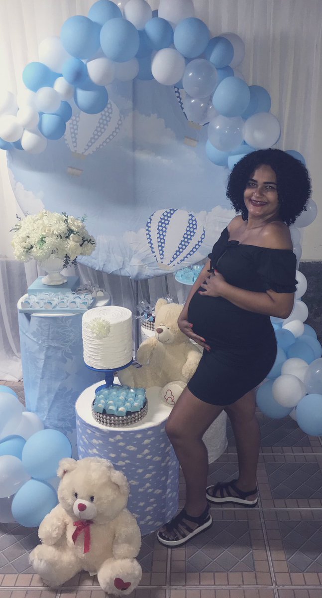 PriscilianaX's tweet photo. Chá de bebê do meu amor ❤️👦🏽👩🏽❤️👨🏾🤰🏽#vemMathias https://t.co/j2zwrMqbQH