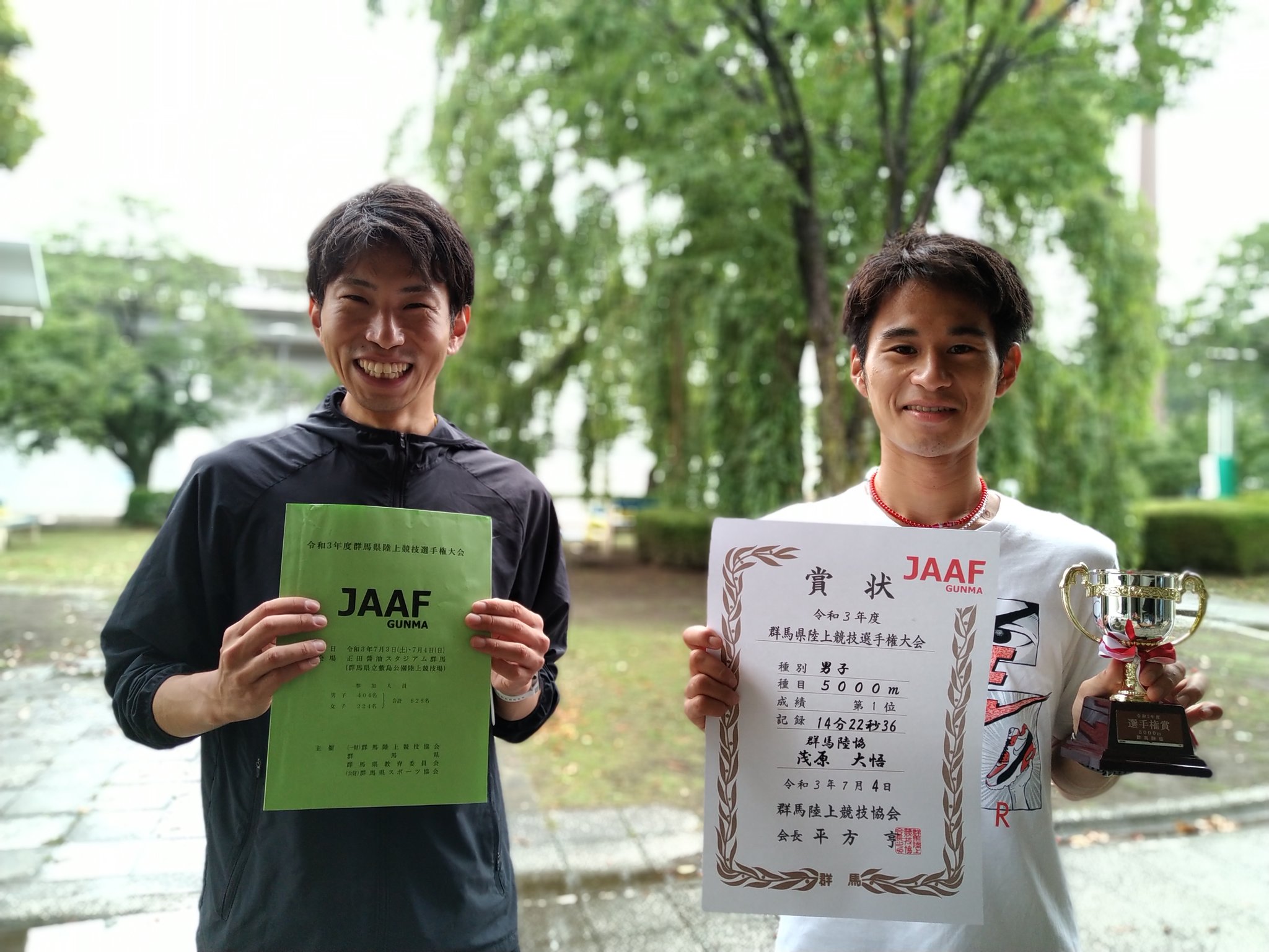 Abcrアスレティッククラブ على تويتر レース結果報告 本日行われました群馬県選手権男子5000mは以下の通りの結果となりました 茂原大悟 14 22 36 優勝 廣木大地 15 12 73 第5位 また両名とも 8月に栃木県で行われる関東選手権への進出を決めました 応援