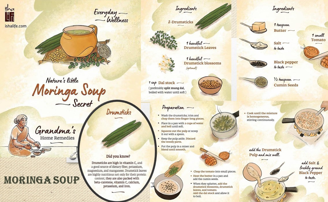 yogire_me's tweet photo. Drumstick Soup Recipe - 5 Easy Steps

Check out the full recipe here:
https://t.co/egbUGpCdl1

#yogire #sadhguru #sadhguruquotes #moringa #souprecipe #health #drumsticksoup https://t.co/ukMJRwobGF