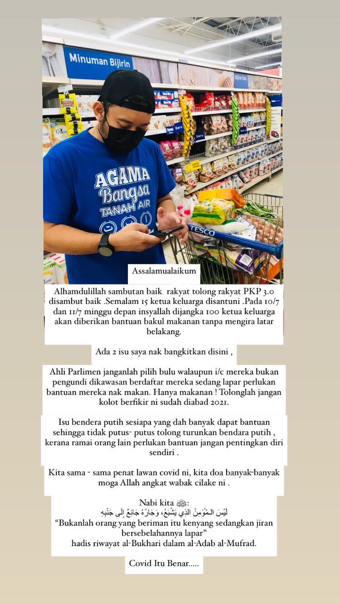 YMMiorAzlan's tweet image. Rakyat tolong rakyat pkp 3.0 #PKP3