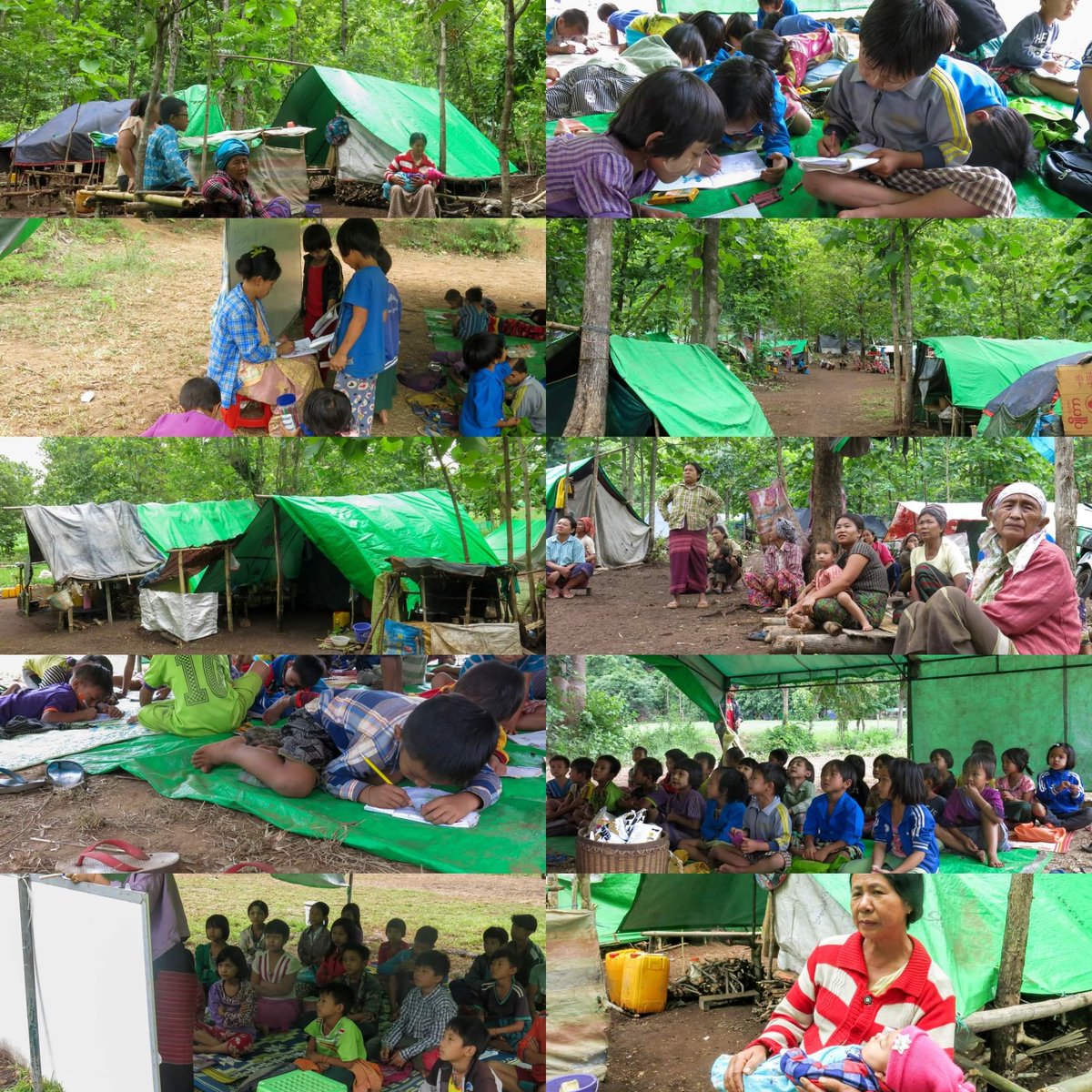 BSLTEmpire's tweet photo. Karenni (#Kayah) Region

At least 230,000 innocent people are fleeing away because of #MyanmarMilitaryTerrorists. Thay are in need of food, medicine and others.  #July4Coup  #WhatsHappeningInMyanmar https://t.co/Zy5FJNrvux