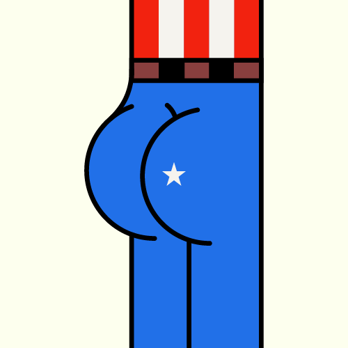 mybuttehs's tweet photo. Happy #4thofJuly 

Enjoy, America's #Buttehs

#NFTcollectibles https://t.co/j6tdLFYrYE