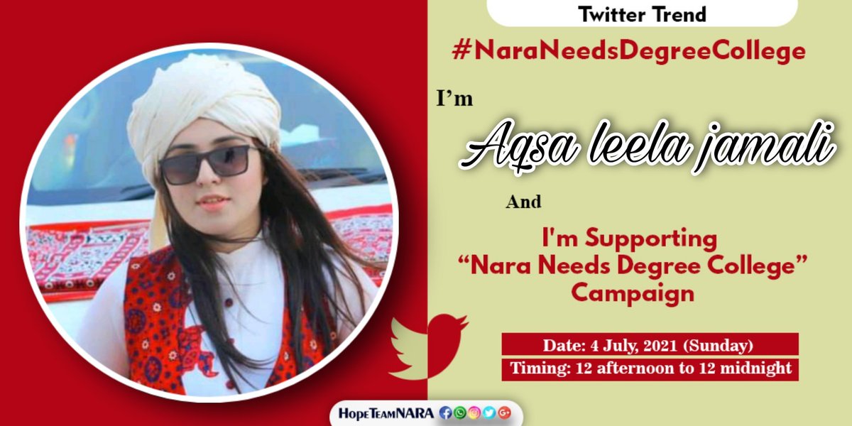 AqsaLeelaJamali's tweet photo. Education is a basic human right and everyone should have access to it. The government of Sindh is requested to announce a degree college in Nara Tehsil.
#NaraNeedsDegreeCollege https://t.co/pTAMMkyTQ8