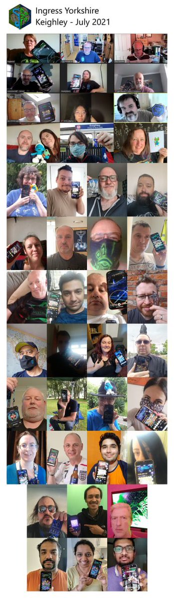 And that’s a wrap on another virtual First Saturday! Thanks to all the agents who joined in the fun for the Keighley event today! Watch this space for news of our August FS….
#IngressFS #Ingress #XFac #FSatHome