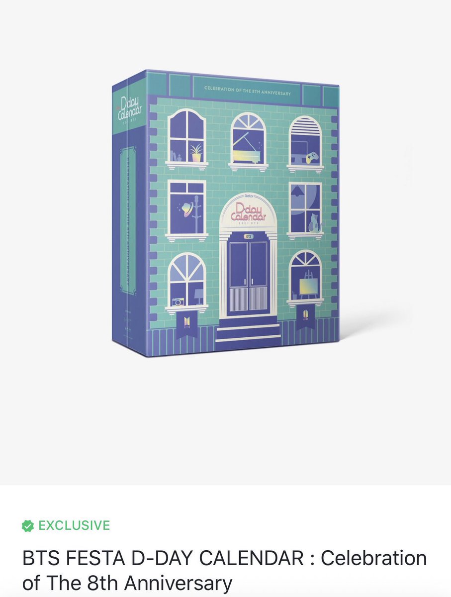 YeontansCart's tweet photo. BTS FESTA D-DAY CALENDAR [Pasabuy]

2,400php

✅Sealed
✅From weverse

Comment or dm for inquiries~ https://t.co/Yj8jAoVN66