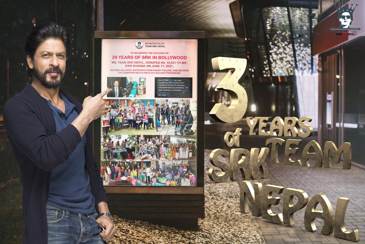 Nepali_SRK's tweet photo. 3 barsa vai sakexa ❤️
Keep on spreading the love and positivity like this guys 🤗

#3YearsOfTeamSRKNepal  @teamsrknepal https://t.co/gKe2WxuBBJ
