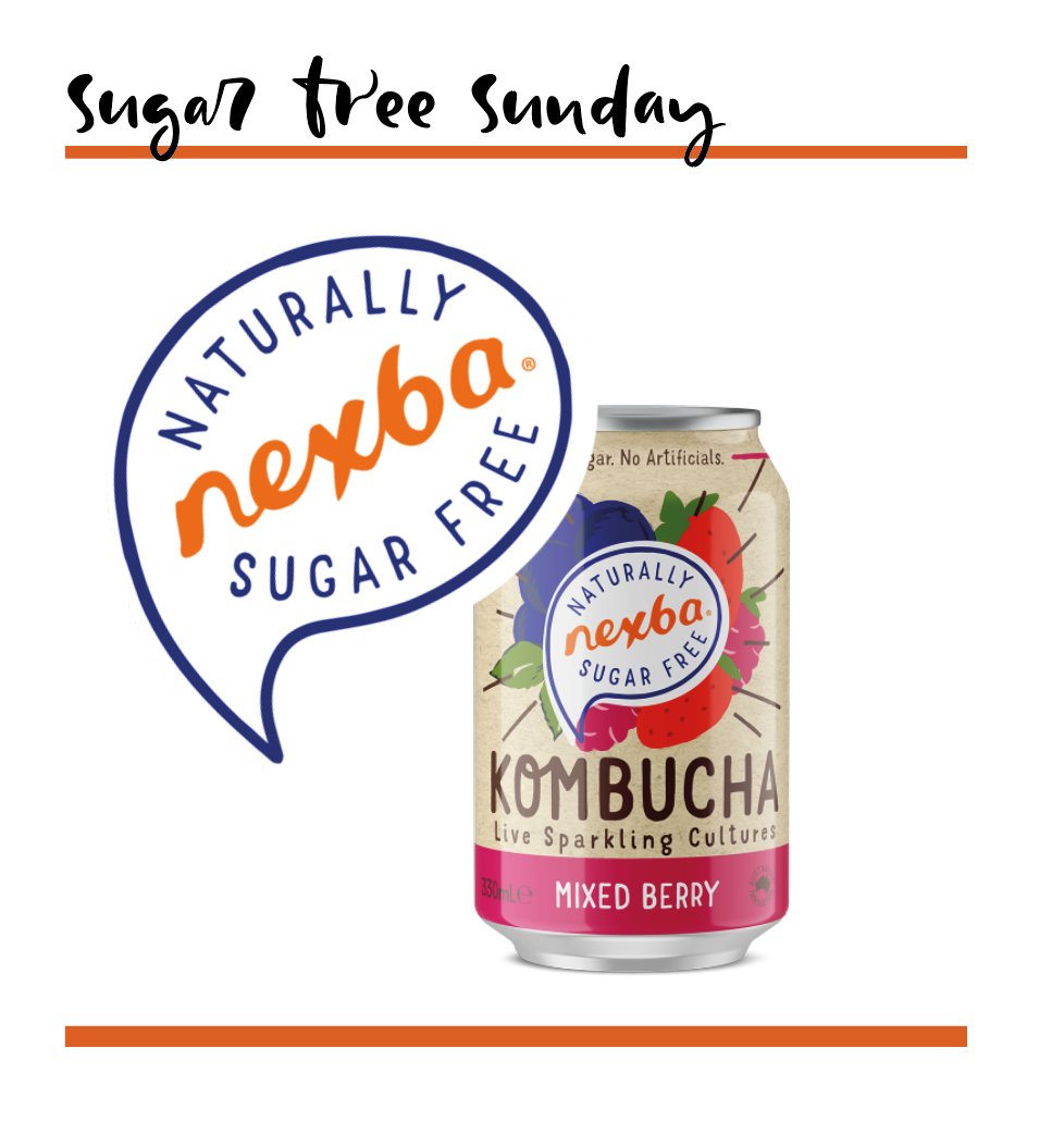 Pop in today and try a sugar-free brunch with <a href="/nexba/">Nexba</a>! All naturally sugar-free. #kombucha #brunch #sugarfree #guthealth