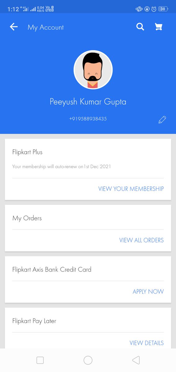 PeeyushKumarGu5's tweet photo. @flipkartsupport  Hi sir 
Today(04/07/2021) I play Flipkart Quiz at 12:00pm by mistake I score 1087score thereafter I am unable to play any game,and after watching flipkart video supercoin are not credited in my account.
Contact 9588938435
Mail peeyushgupta387@gmail.com.I attach https://t.co/J5MRK5k9Am