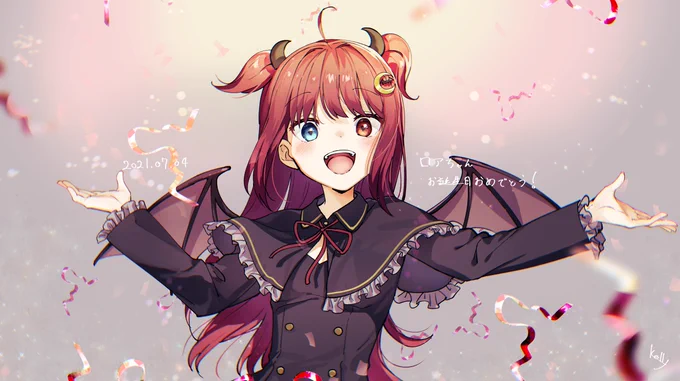 🎂🎉🌖💖
#ロアート   
#ロアバースデー2021 
