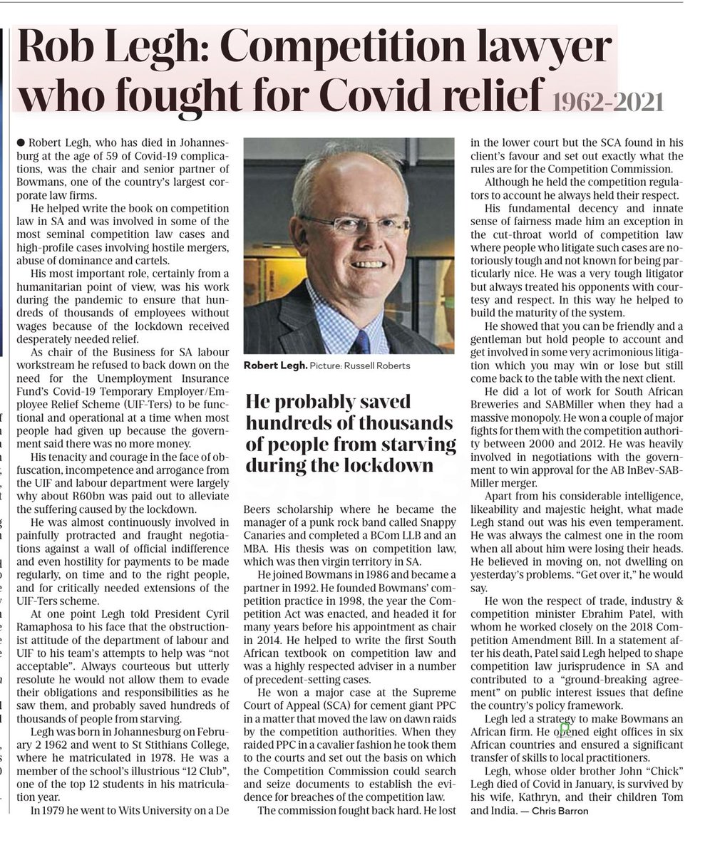 parasshahkenya's tweet photo. A very fitting tribute to a fine gentleman, a great lawyer and a superb human being.  we will miss you Chairman and will keep your legacy strong. I am very honoured to have worked with you. @Bowmans_Law https://t.co/ScjQ9VMggK