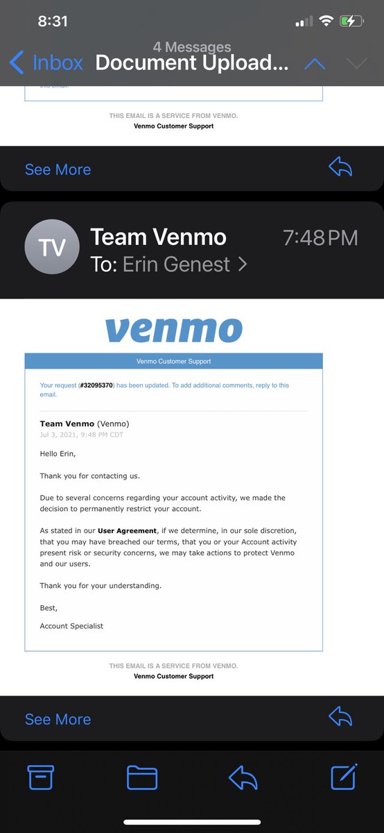 RusticEuroMount's tweet photo. @Venmo I’m so irritated and sad at Venmo.  I’ve never violated the agreement within allllll of the years I’ve been with you.  Just so sad. 😒😢 https://t.co/yCBalldp0v