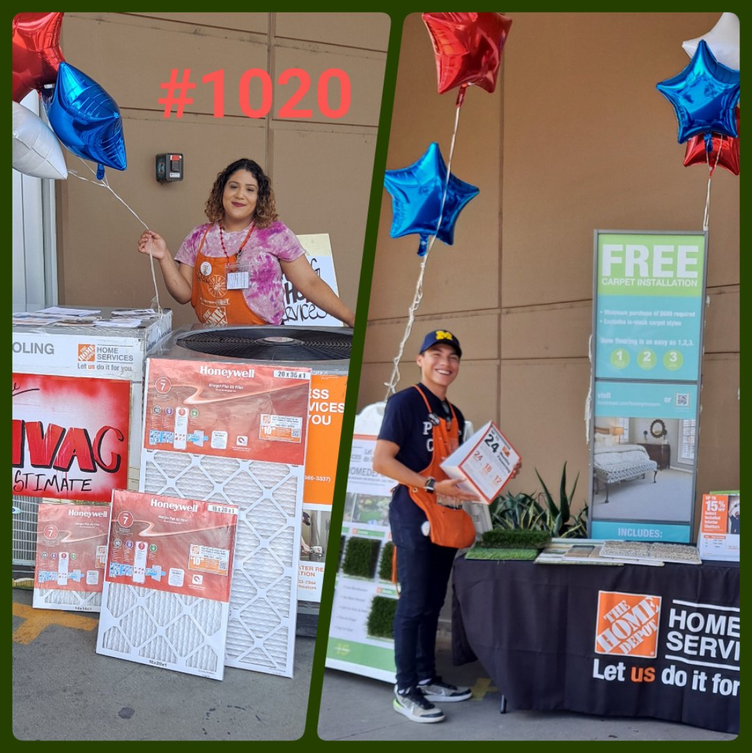 NatiinHD1's tweet photo. 🔥🔥SERVICE SATURDAY IS HEATING UP HERE AT THE TRACY, HOME DEPOT!🔥🔥 ❄❄LET'S GET YOU COOLED OFF WITH A FREE HVAC ESTIMATE! ❄❄ AND SO MANY LEADS FOR ALL YOUR SERVICE NEEDS! https://t.co/FGMigPOeQ4