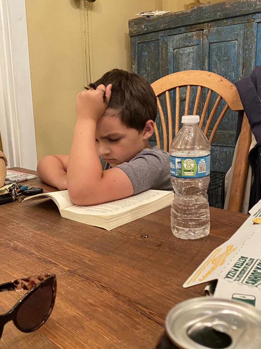 Ferguson_OCPS's tweet photo. Ferglet #1 read most of this book yesterday and today! Got a 100% on his @BookTaco quiz too. #ProudMom right here! He loved it, @emilystuff!! @arborridgek8 #OCPSreads #ARSreads #TheGreatPetHeist @FloridaSSYRA https://t.co/SSTr9dOO6L