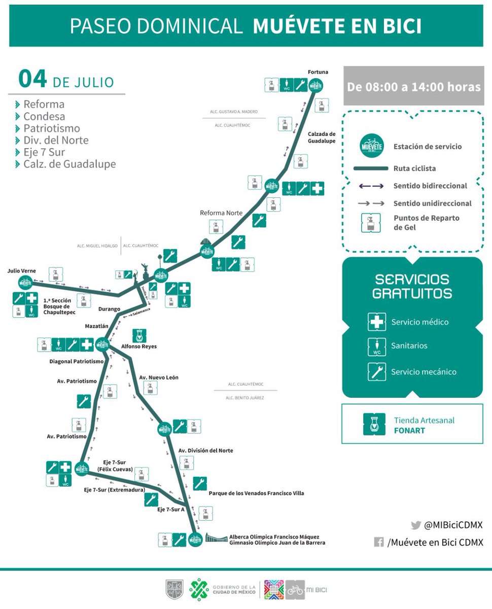 Luis_diazdeleon's tweet photo. #MueveteEnBici #PaseoDominical #DL12 acá la ruta 🚲🚴🚴🏻♂️ https://t.co/5ARyYpM4IP