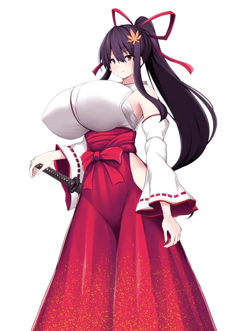 爆乳退魔巫女剣士 