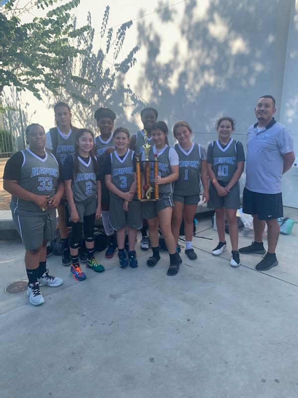 Congrats to our HAVOC 14U
3-0 today 🏆 down in Hanford. 
Good times ahead. 🏀