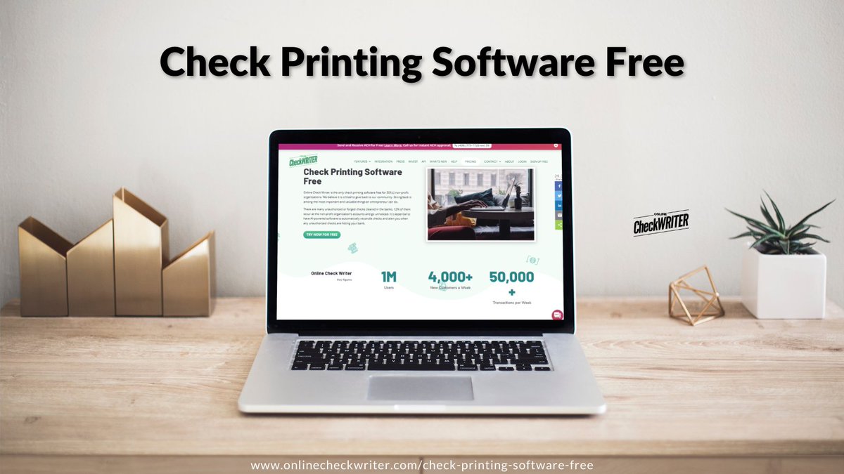 free personal check printing software online