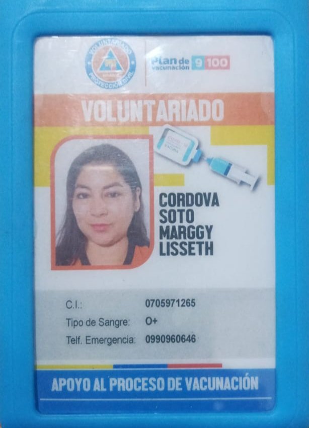 ElProteccion's tweet photo. Voluntariado de Protección Civil El Oro recibió credenciales por parte del Ministerio de Salud Pública ( MSP) del Cantón Santa Rosa cómo reconocimiento a los voluntarios por la participación y colaboración en el proceso de vacunación contra el Covid 19 https://t.co/ahsa3cvOeP
