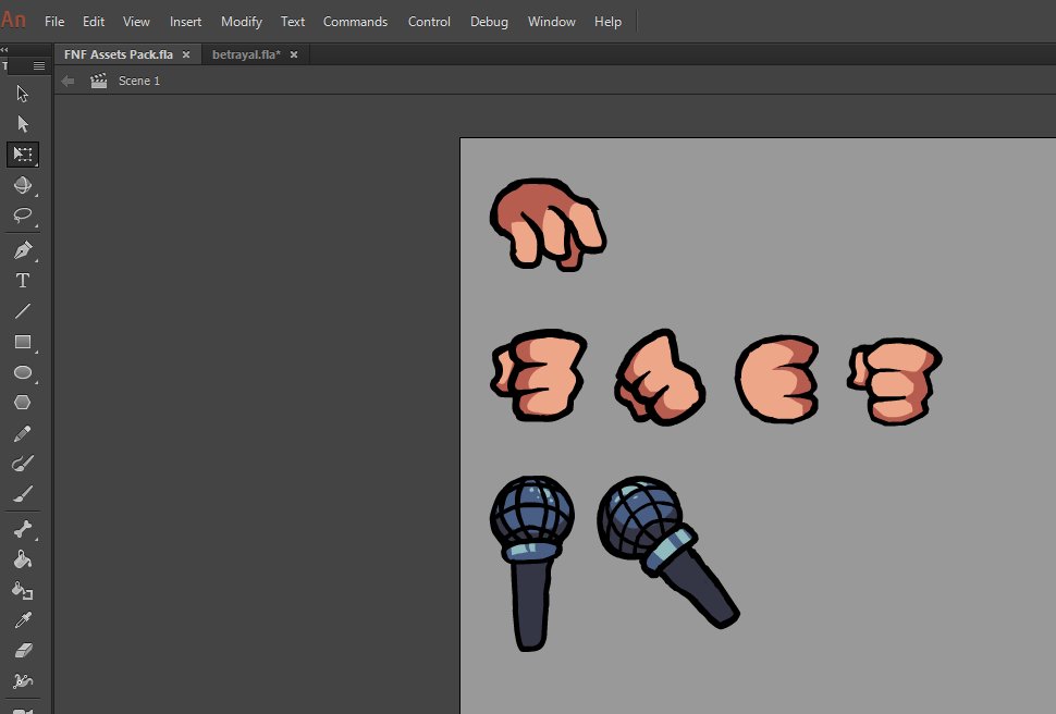 imjustjej's tweet image. One thing I see a lot of people struggle with in mods is drawing the hands and microphone in the FNF style. So I'm making a little pack of custom premade ones for anyone to use.