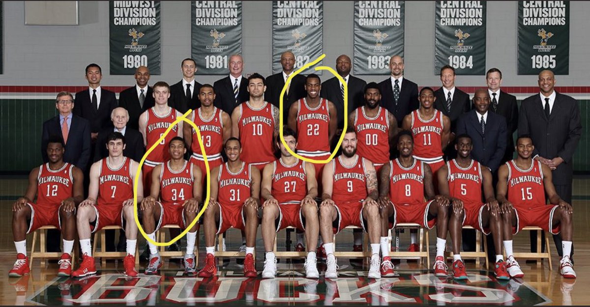 itsjwills's tweet photo. Two players remain from the 2013/2014 Milwaukee Bucks team that had the worst record in the NBA.

The two guys that had the worst overall rating in the league on NBA2K14. https://t.co/ZifOjOpqMd