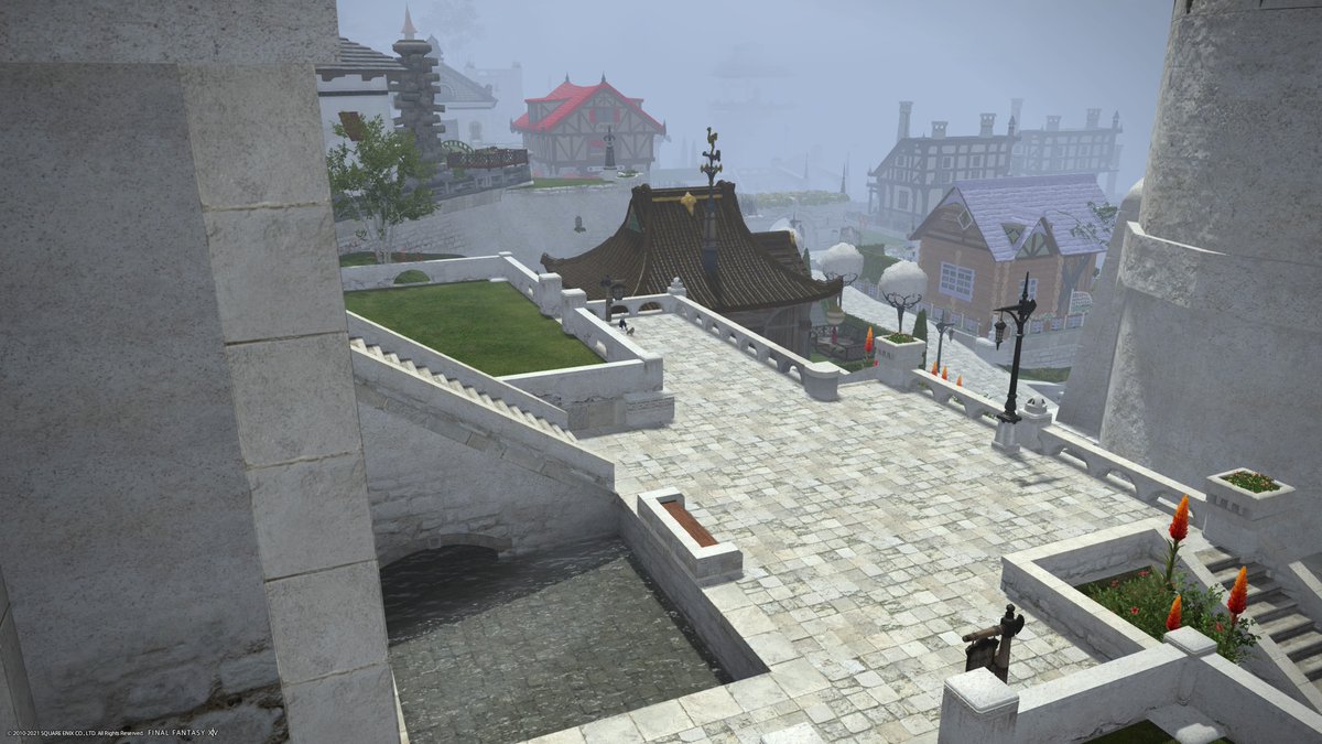 土地争奪戦大変そうだ・・・　もっと近くから盗撮したかったけどバレそうだったから遠くから盗撮！さて、仕事行ってこよ・・・ #PS4share