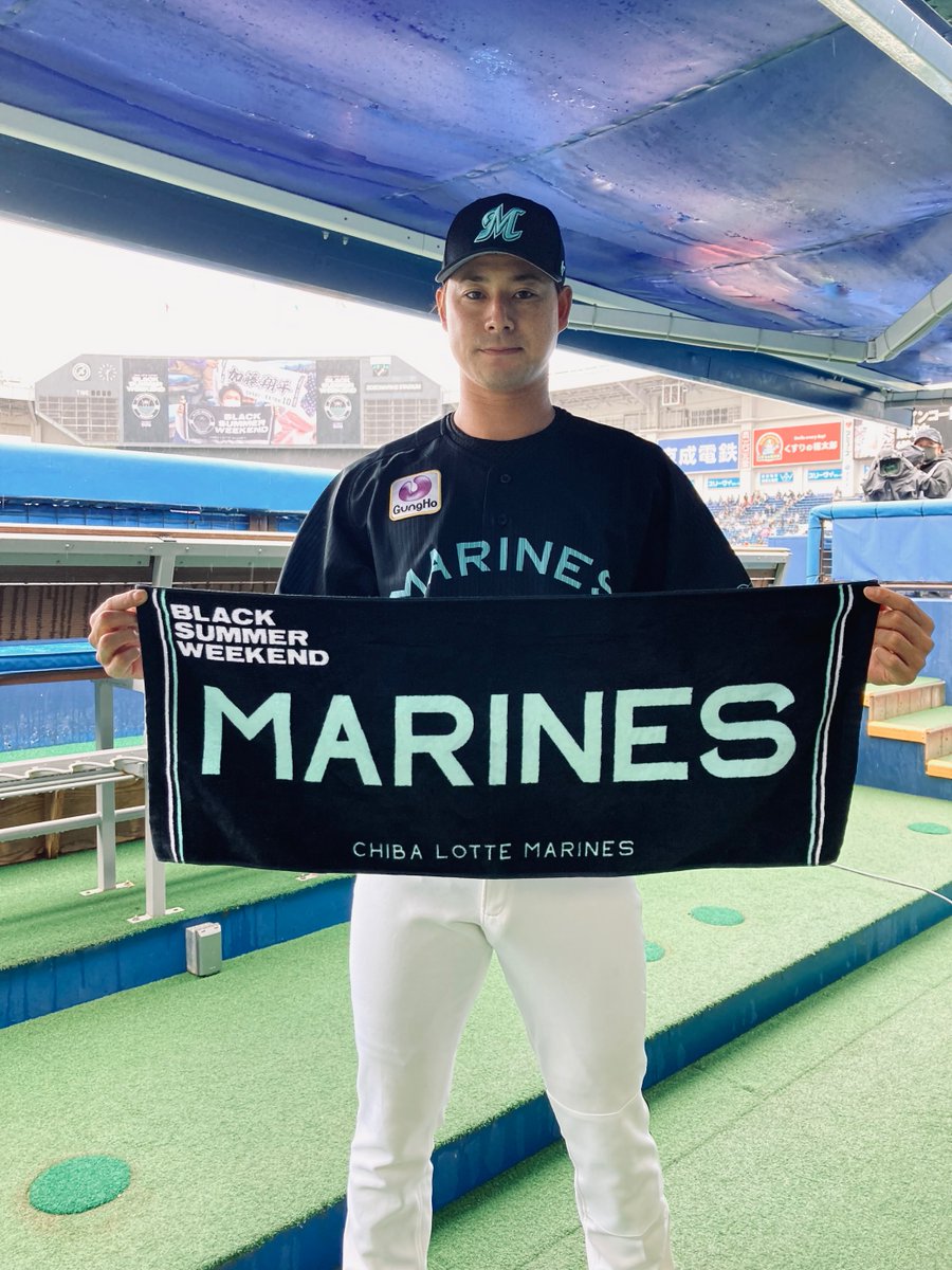 ユニホームかっこいいですね！」と #藤岡裕大 選手！昨日も安打を放ち