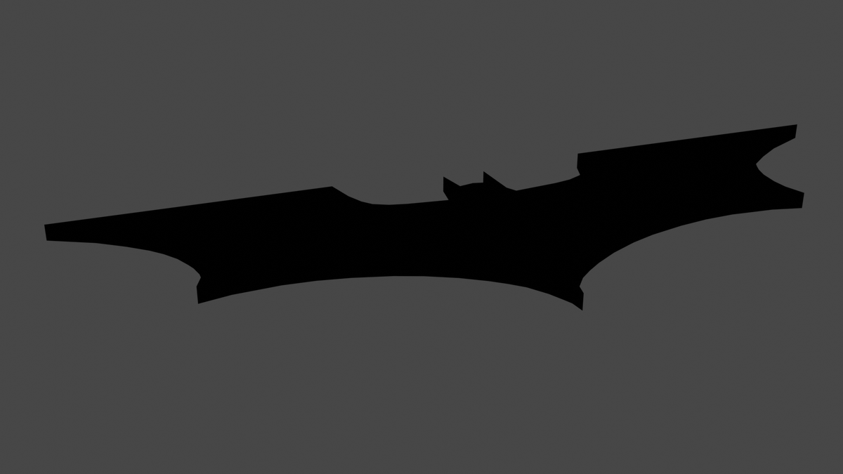 Spyeedy's tweet photo. Some 3D modelling works done in Blender the past few months.

Superman logo, Batman logo from The Dark Knight trilogy [1/?] https://t.co/F6F98zNKJO