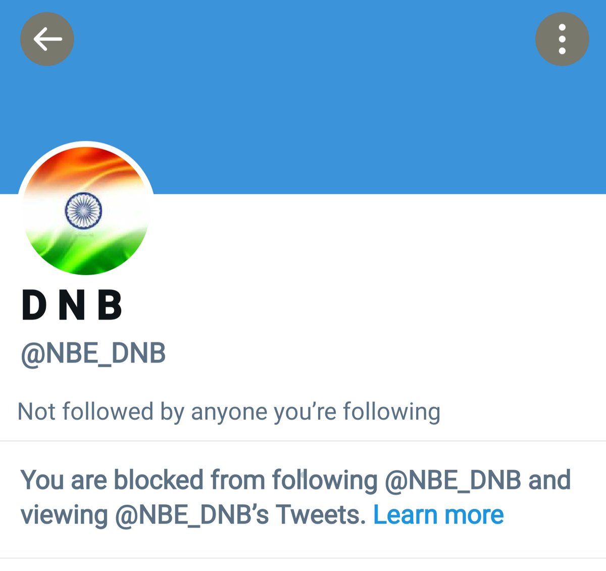 agupta_7's tweet photo. Corrupt National Board of Education BLOCKS my Twitter account after my Tweet exposd their Truth 
चोर की दाढ़ी में तिनका 
https://t.co/H3VDM6t3z2
 
The World is watching Corruption gets Exposed   @PMOIndia
@MoHFW_INDIA @NMC_IND 

SHAME !!!

Share this with everyone 

सत्यमेव जयते https://t.co/LvIsO3VDaP