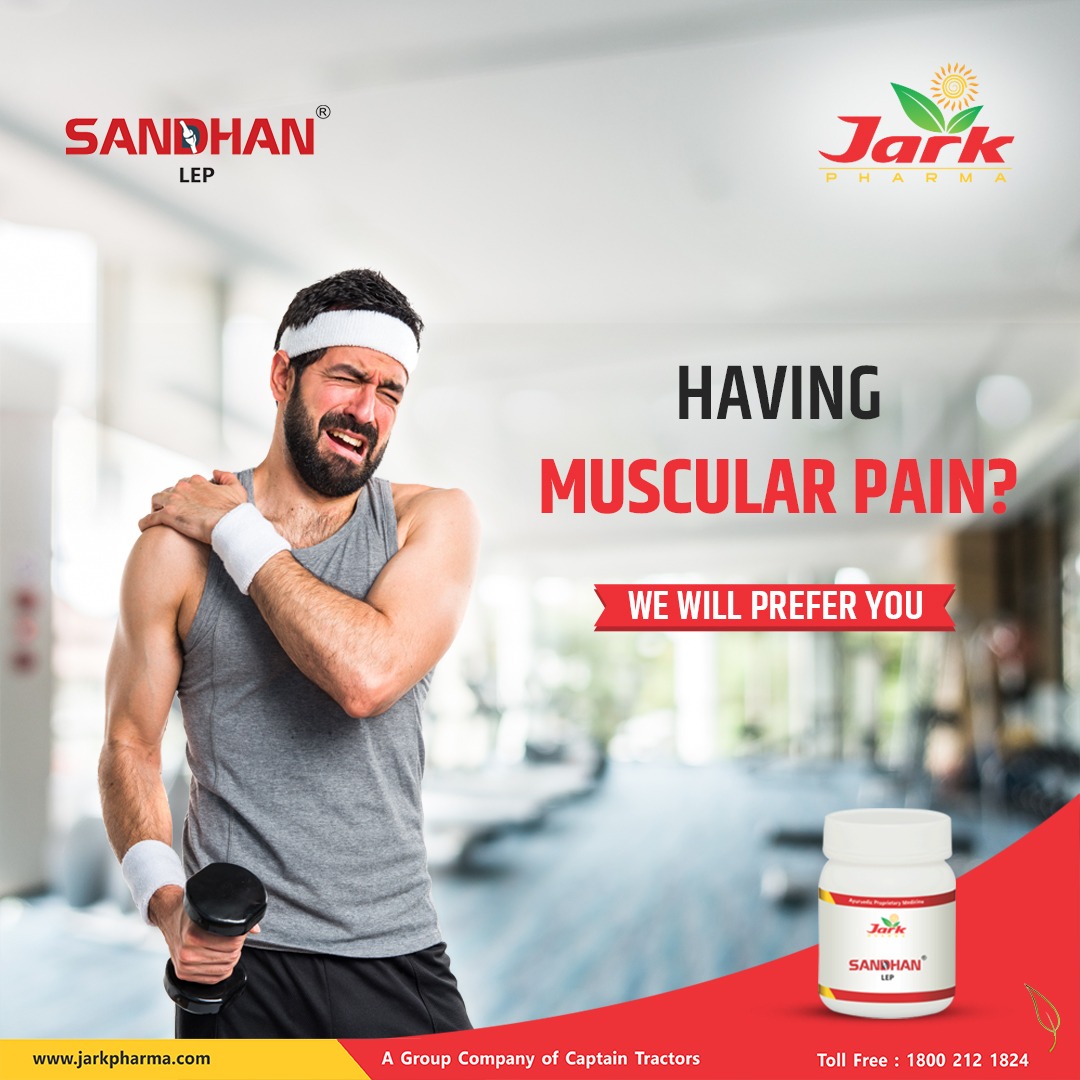 Having muscular pain?
We will prefer you
 
Sandhan Lep
 
#mascularPain #musclepain #musclepainrelief
#naturally #health #nature #medicine #ayurveda #jarkpharma #india